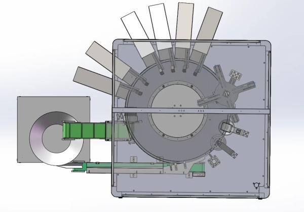 High Speed High Accuracy Optical Visual Inspection Machine For O Ring
