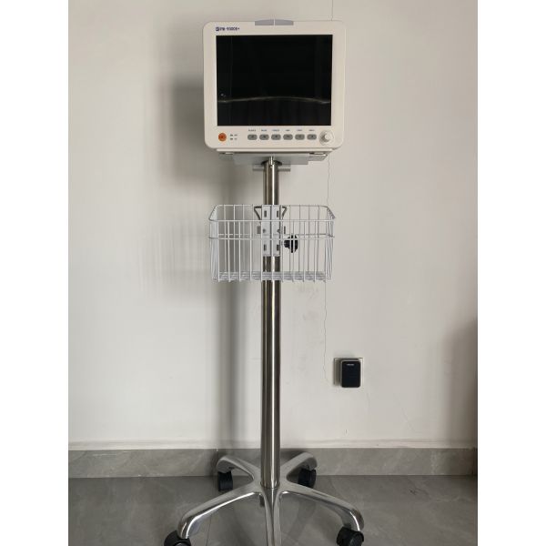 12.1 Inch Portable ECG Machine Vital Signs Monitor with 1 Year Warranty for ICU Room