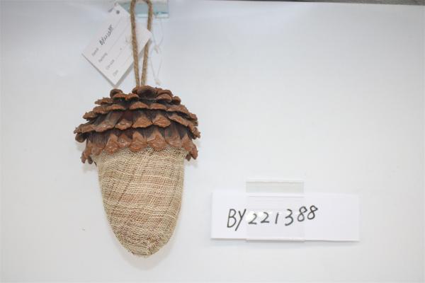 Top selling customized festival decoration Christmas acorn decorations christmas decorate Pendant