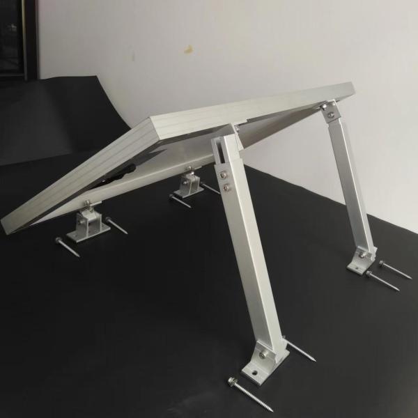 So Easy Natural Aluminum PV Solar Panel Mounting Bracket for Flat Roof Solar System