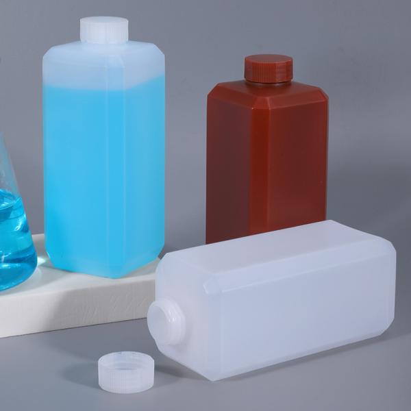 Lab Chemical HDPE Plastic Laboratory Bottles Reagent Sealed Container 30ml