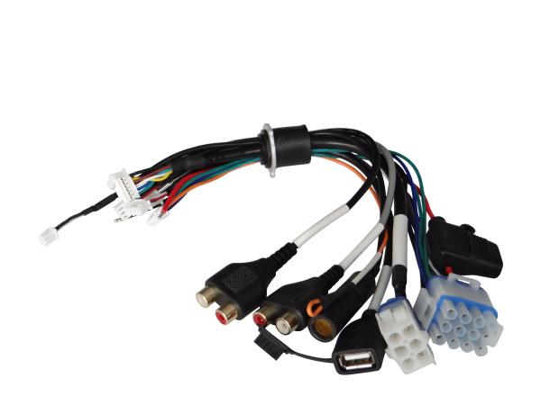 Customize Harness Cable Assembly Automotive Marine Waterproof