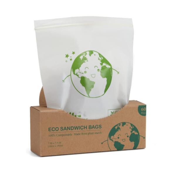 Promotion Eco-friendly Food Grade Zip Lock Bags Emballage en plastique transparent pour les aliments