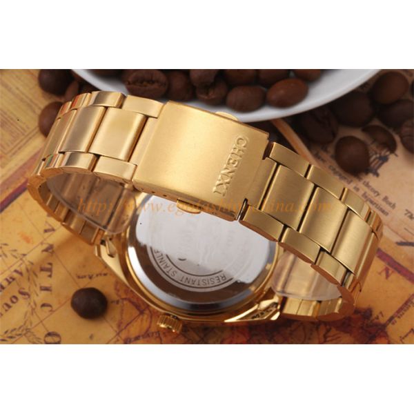 006A IPG Fashion Business Watch Fashion Jewelry Wholesale Factory Price Golden Watches Men
