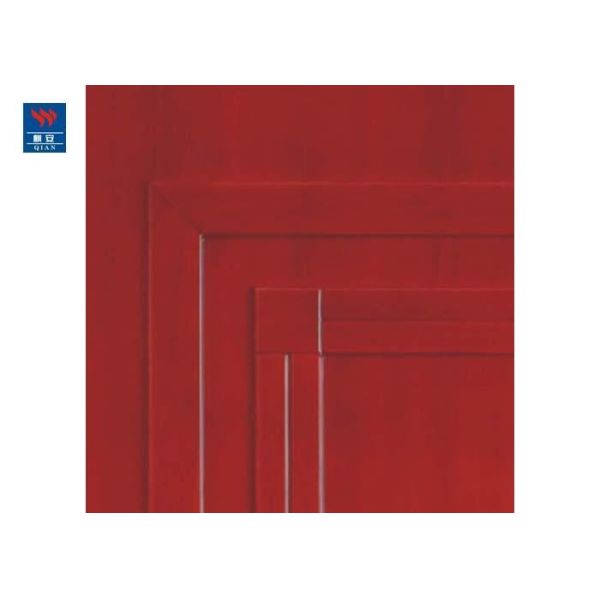 Interior Fireproof Solid Wood Door Single carved Fire Rated Wood Door Fire Door