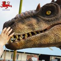 Traje de raptor realista animatrônico de alta interatividade com movimento/som