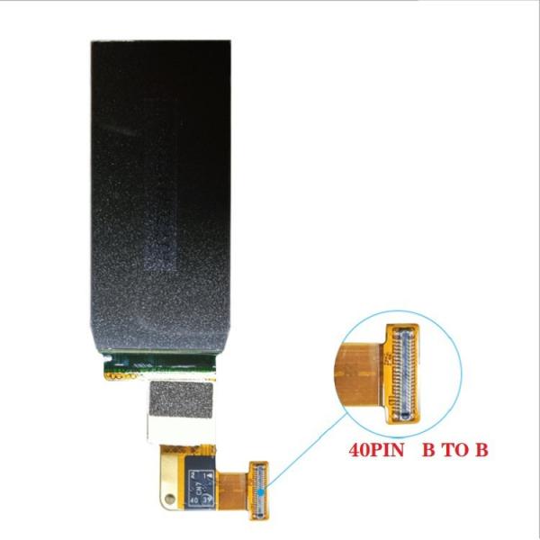 1.91 AMOLED Display 240x536 Resolution MIPI/QSPI Dual Interface for Smart Bracelets & Health Monitors