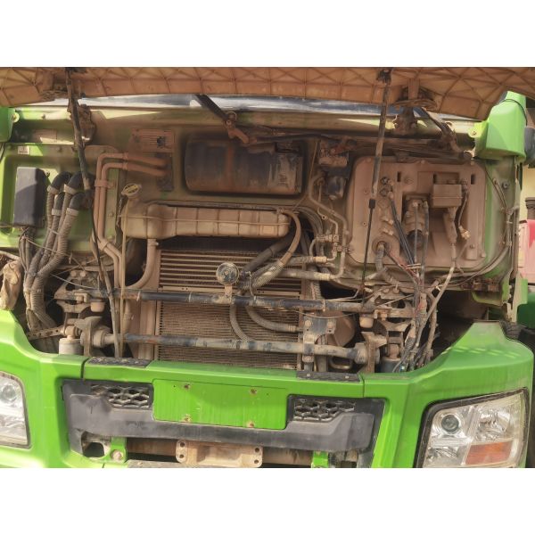 Подержанный SHACMAN M3000 6X4 тяжелый грузовик 10 шины подержанный 345HP грузовик с подъемником