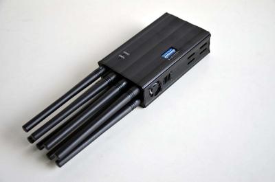 Jammer do VHF da frequência ultraelevada de 6 FAIXAS, rádio de 433MHZ 315MHZ 2.9W que bloqueia o equipamento