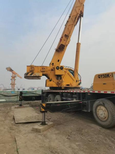 Top Brand China 50 Ton Truck Crane QY50K-1 Mobile Truck Crane 50t Telescopic Boom Truck Crane for Sale