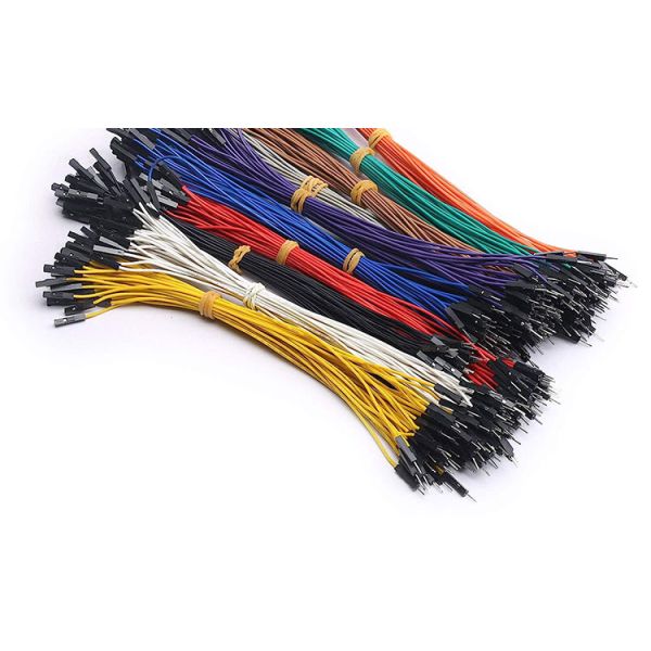 Male to Male Female to Female 2.54mm 1 Pin Dupont Connector Solderless Breadboard Jumper Wire for Arduino