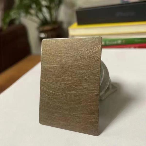 Hairline HL Brushed Finish Stainless Steel Sheet 0.5mm Thickness Stainless Steel Plate