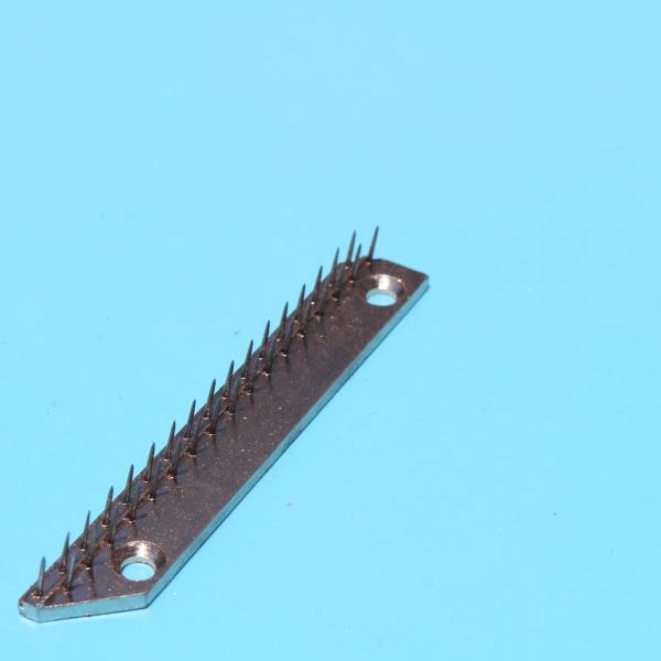 Pin não padronizado do aço de Pin Bar Copper Material Carbon da distância de centro de Pin Plate 76mm das peças da máquina do LK Stenter