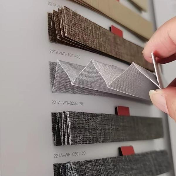 Decoração Prática de Casa Janela Francesa Aplicável Tipo de Janela Cortinas Plissadas Tecido