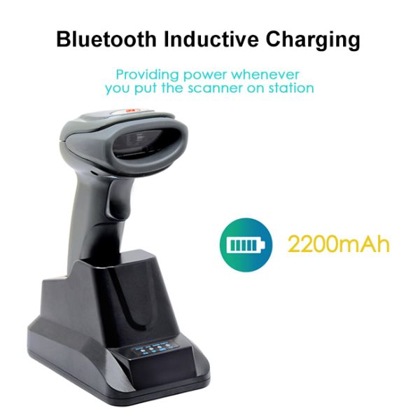 Maxicode Aztec PDF417 Wireless 2D Barcode Scanner For Laptops