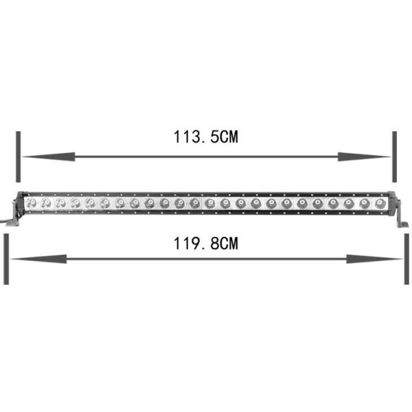 Free OEM ODM LED CREE 10W Off Road Light Bar 47.5inch 48
