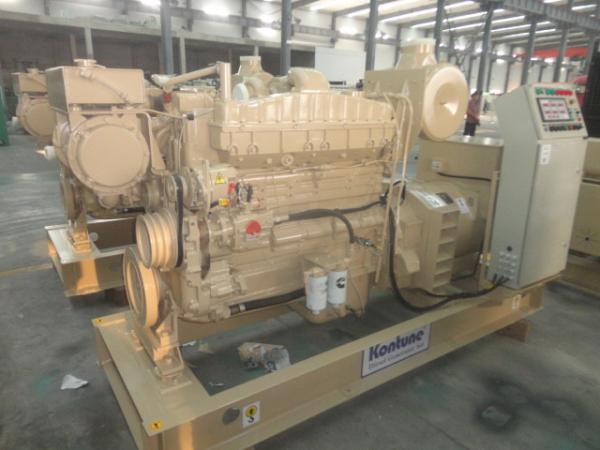 consumo de combustível da unidade diesel marinha do estojo compacto do grupo de gerador 400KW/500KVA baixo