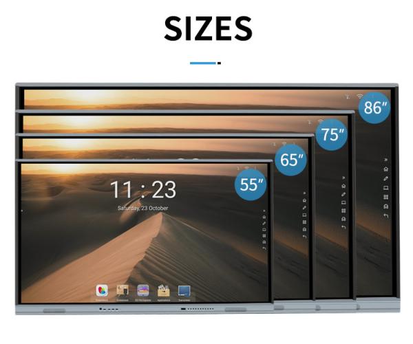 55'' IR Interactive Touch Panel Digital Board 4K HD Multifuntional Android 11.0 TV Touch Screen Display