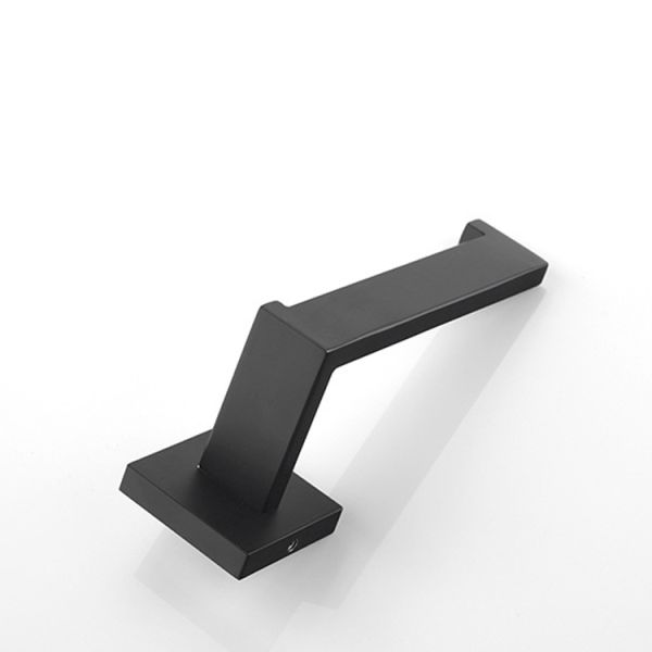 Matte Black Toilet Rolling Paper Holder  Wall Mounted  160.5 X 55 X 75 Mm