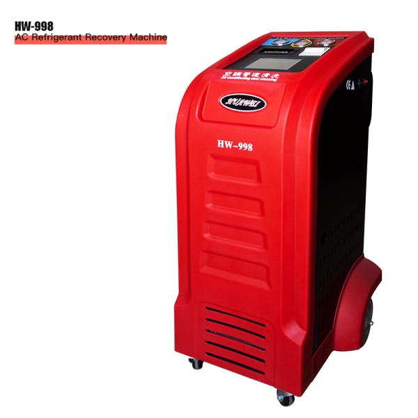 A C.A. automática da máquina da recuperação do líquido refrigerante de 1HP R134a recarrega a máquina para o carro