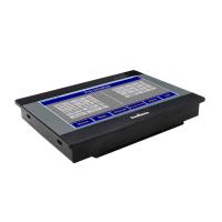 6 PLC todo dos canais IP65 HMI em um tamanho 217*154mm do entalhe da definição 800x480