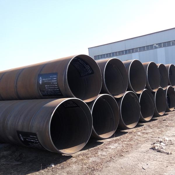Api 5l Psl1 X80 48 Inch Large Diameter Ssaw Steel Pipes For Piling Industry