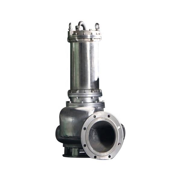 WQP Stainless Steel Sewage Pump , Non Clogging Submersible Pump 220V/380V