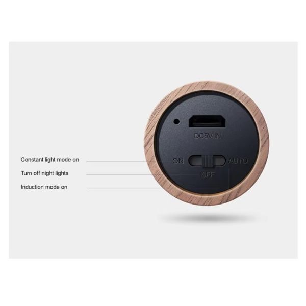 Portable Wireless LED Sensor Lights Magnetic USB Motion Sensor Light Rechargeable Wall Induction Lamps