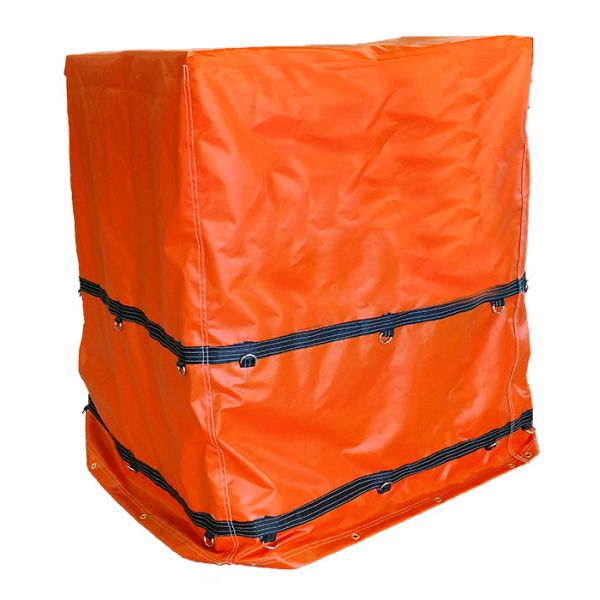 Waterproof Thermal Cover Pallet Hood Plastic Closed Pallet Top Cargo Cover