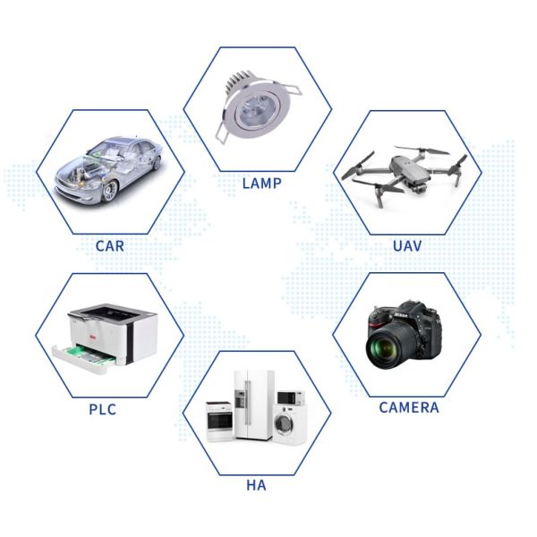образец обломока электролитического конденсатора 5x5.4 конденсатора SMD 10uf 16v алюминиевый доступный