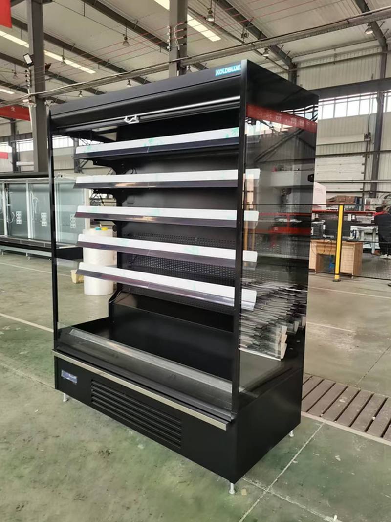 Supermarket Open Display Fridge with LED Lighting and Adjustable Shelves ELF150