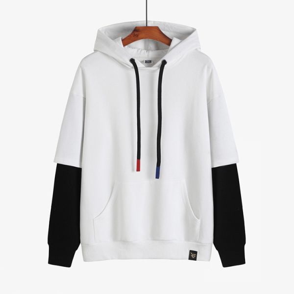 Вышитое Hoodies 100% хлопок фуфаек пробела шеи фуфайки o Crewneck слишком большое