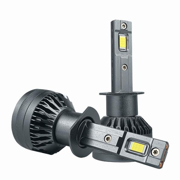 Masters Z3-H1 140W 11000lm 6063 Aluminio 3570 Chips Tubos de calor duales bombilla de faro LED