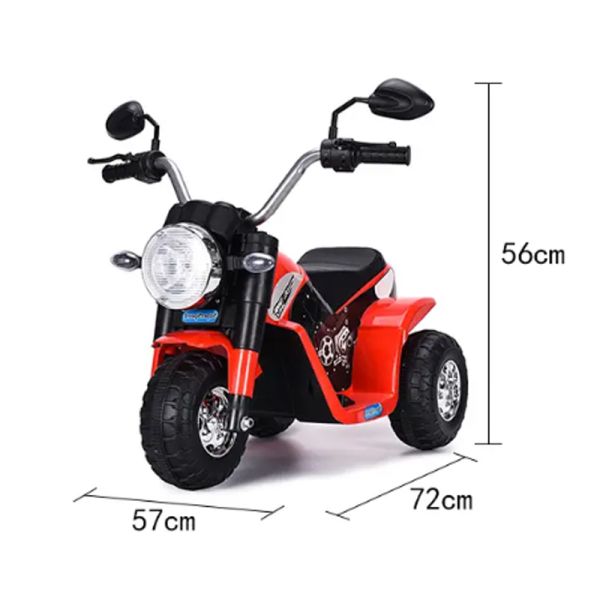 2022 Style Baby Kids Ride On Electric Car Toy Motor Tricycle para el niño Función Unisex