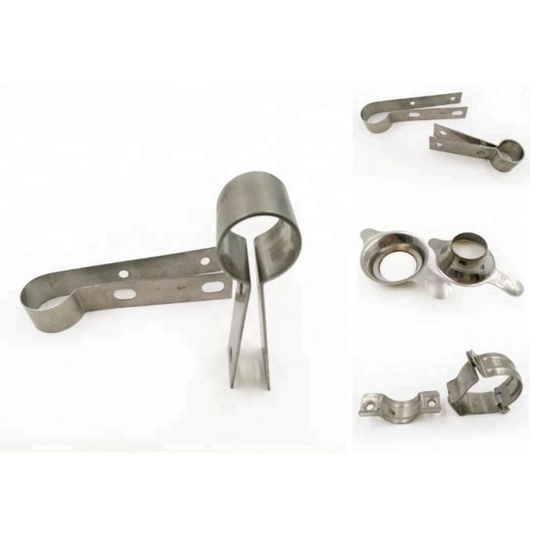 Metal Fabrication Stamped Steel Parts High Strength For Machinery Hardware