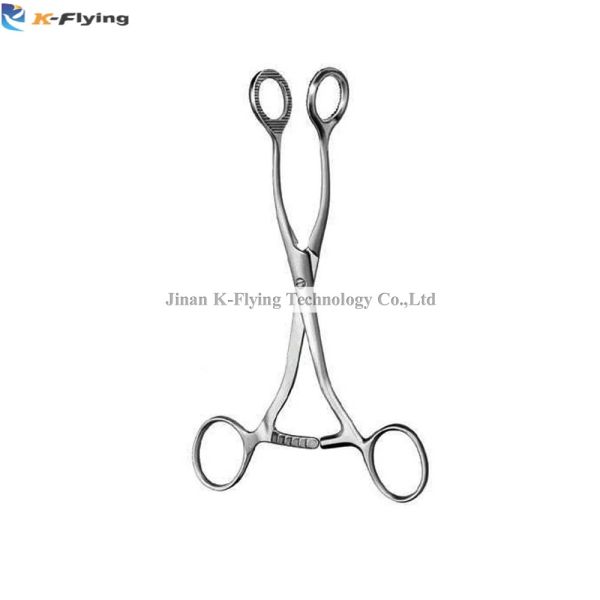 Hospital Surgical 201 304 Stainless Steel Tongue Holding Forceps Medical