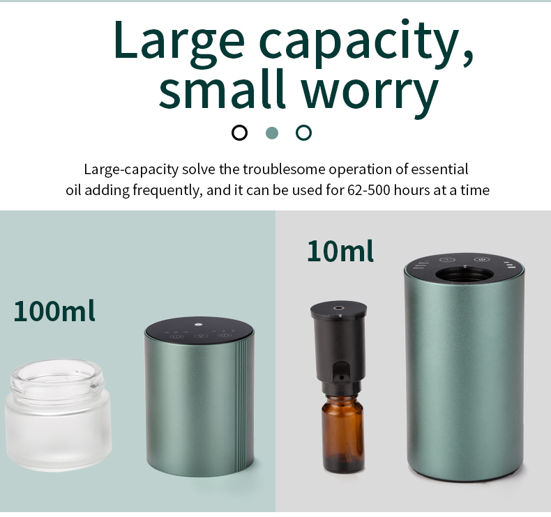 Commercial Scent Battery Machine Operated Essential Oils 100ml Latest  Colour Changing Led Waterless Aroma Diffuser