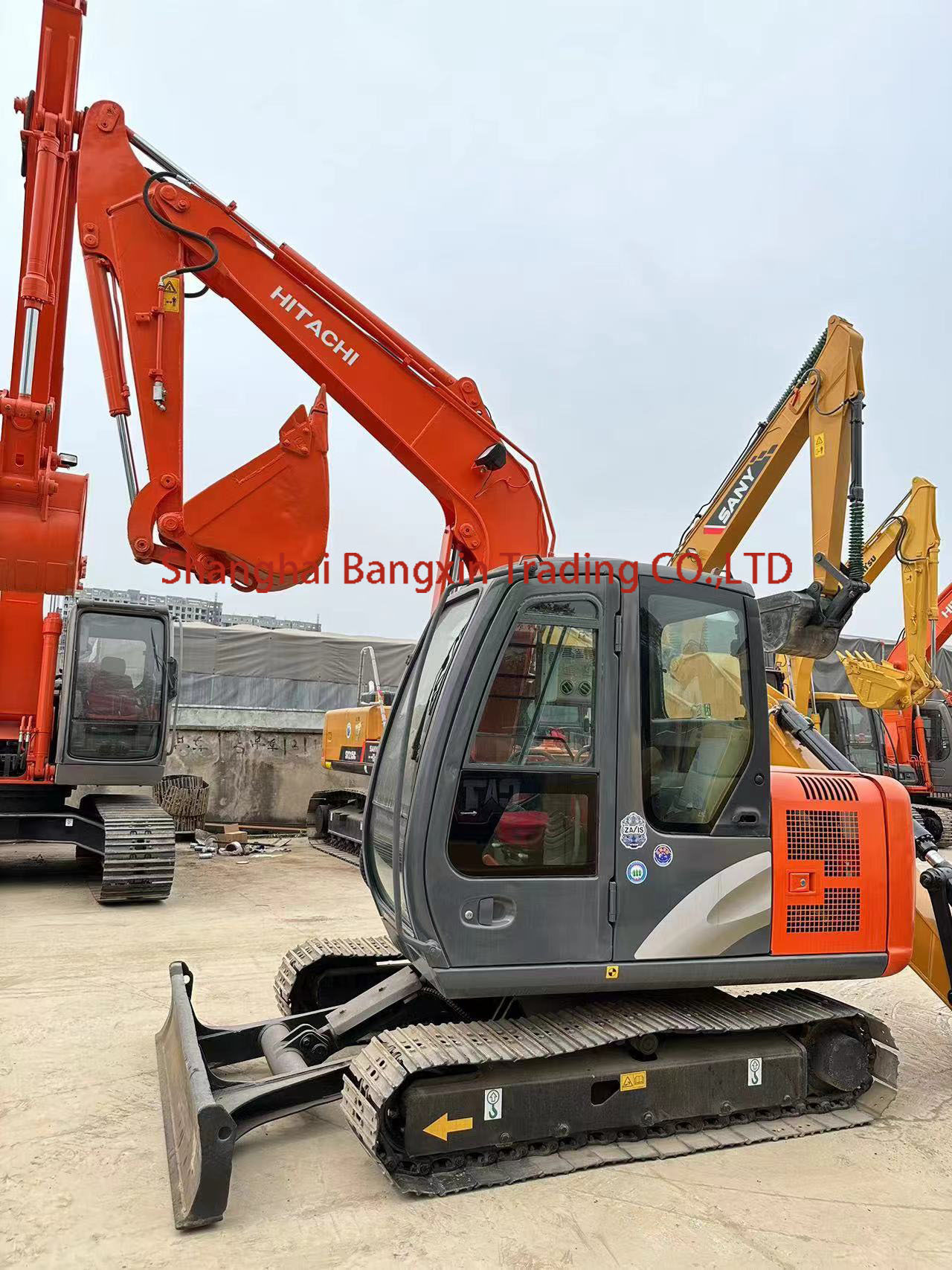 EPA/CE Certified Good Condition Used Hitachi ZX60 Excavator with Original Hydraulic Valve