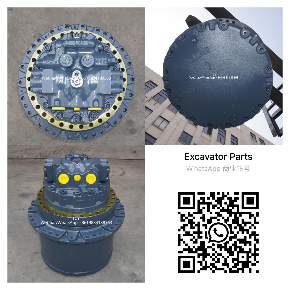 KYB MAG170 KRA1426 KRA1860 KRA10120 Excavator Hydraulic Track Motor SH200A3 SH210A5 SK250-8 SY215 CASE210