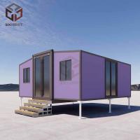 Casa de contêineres dobrável pré-fabricada para habitação temporária