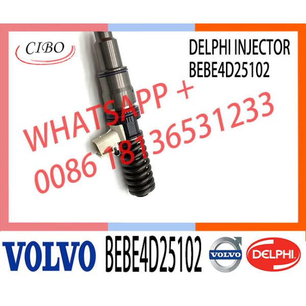 Inyector de combustible electrónico diesel de la unidad 3801391 BEBE4D25002 BEBE4D25102 para el PODER del MED del EURO 5 de VOL MD13