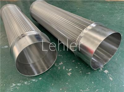 100 Micron Wedge Wire Filter Elements For Self Cleaning Strainer
