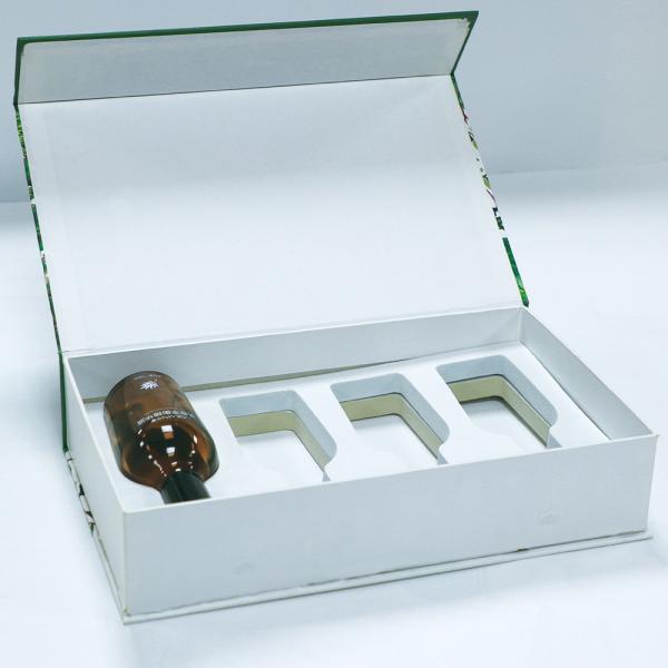 Calendaring 1000g Art Paper Wig Cosmetic Gift Box Packaging