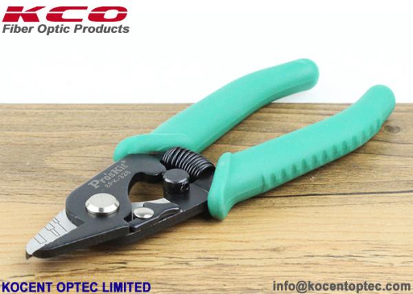 8BK-326 Fiber Optic Tools , S50C Material Fiber Optic Stripper Pros Kit 148mm Size