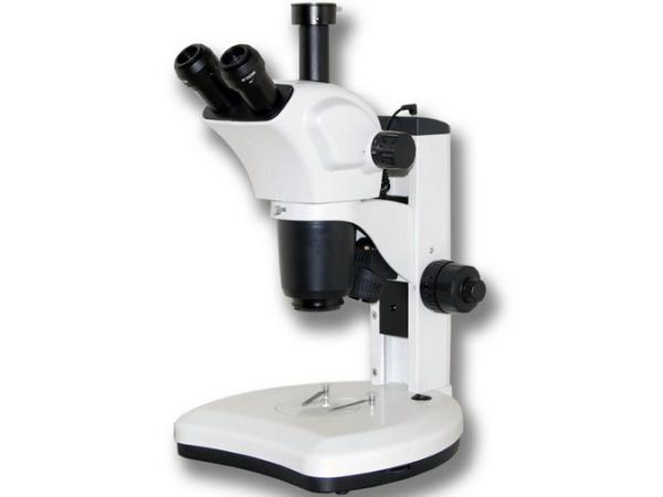 Microscópio estereofônico do zumbido da imagem positiva com o botão de controle horizontal 7X a 63X