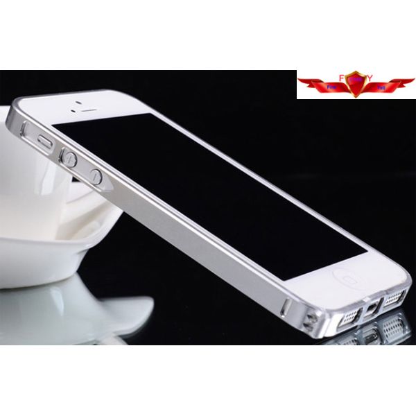 New Colorful Aluminum Iphone 4 4S 5 5S Bumper Cases Gift Box Included