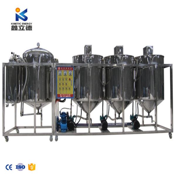 Crude Oil Refinery 500Kg/day Shea Butter Oil Refining Machine/oil Refinery Equipment for Home