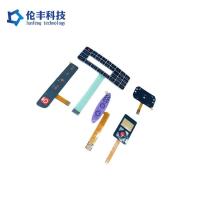 3M9080 アレッシブとLED/EL テクノロジーのフラットボタンのPET膜スイッチ