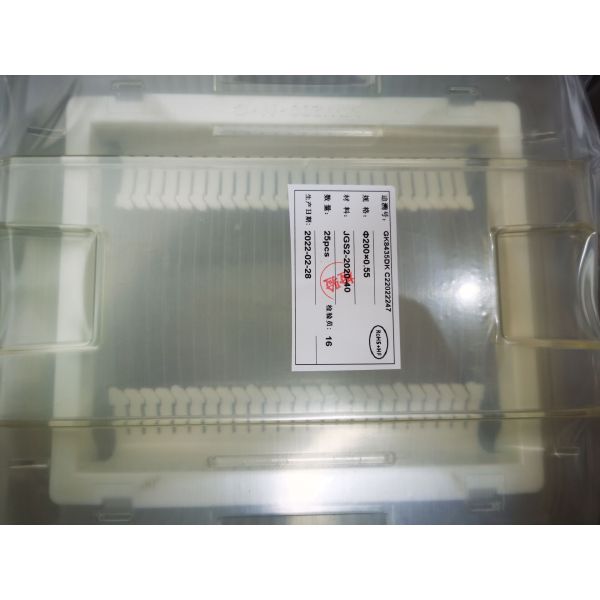 Вафля BF33 сапфира Dia 200mm синтетическая для плиты несущей полупроводника GaAs