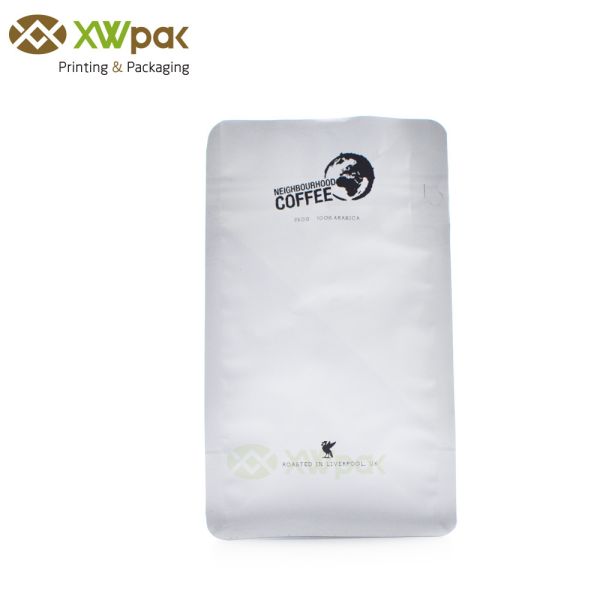 Side Gusset Flat Bottom Bag Aluminum Foil Lined Zipper For Pet Food Packaging